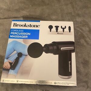Brookstone Black Cordless Massager